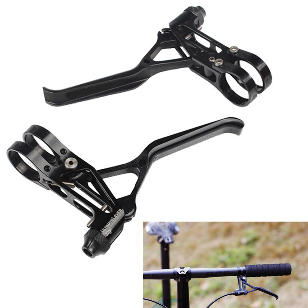 1 Pair Ergonomic Bicycle Brake Levers Aluminum Alloy Road Bike Brake Lever Bike Upgrades