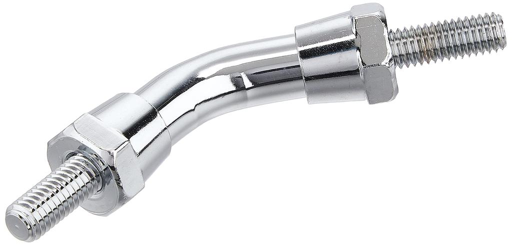 Kitaco 675-1400900 Round Mini Mirror Stay (Short/50L) General Purpose Plated