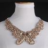 Diamond Women Shirt False Collars Crystal Removable Collar For Women Fake Collar Detachable Diamond Lacklace Nep Kraagie
