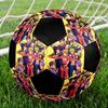 1pc JoJos Bizarre Adventure Soccer Ball Size 5 Indoor Soccer Ball Fashion Colorful Backyard Game - Great For Sports Fans Gift HE27