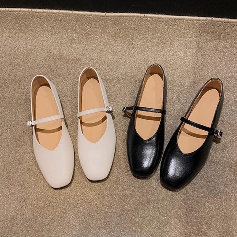 Grape Mother French Gentle Word with Bag Head Shallow Mouth Inner Height Increase Silver Mary Jane Women's Shoes Platform Single Shoes Women