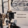 Крепление для света "Свиное рыло" и адаптер для камеры для Brompton, Dahon, GoPro и DJI Osmo