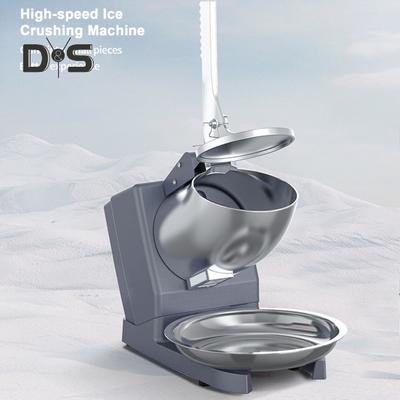 Электрическая машина для производства снежного конуса, машина для измельчения льда с защитой от взлома, эргономичная конструкция ручки, машина для производства строганного льда с крышкой