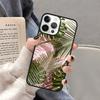 Чехол для телефона с тропической пальмой и банановым листом для iPhone 17 Air 16 16e 15 Plus для Apple 13 11 12 14 Pro Max Cover coque