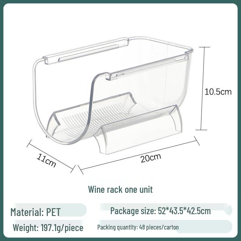 Пищевой прозрачный контейнер для хранения в холодильнике – Большая вместимость для организации кухни