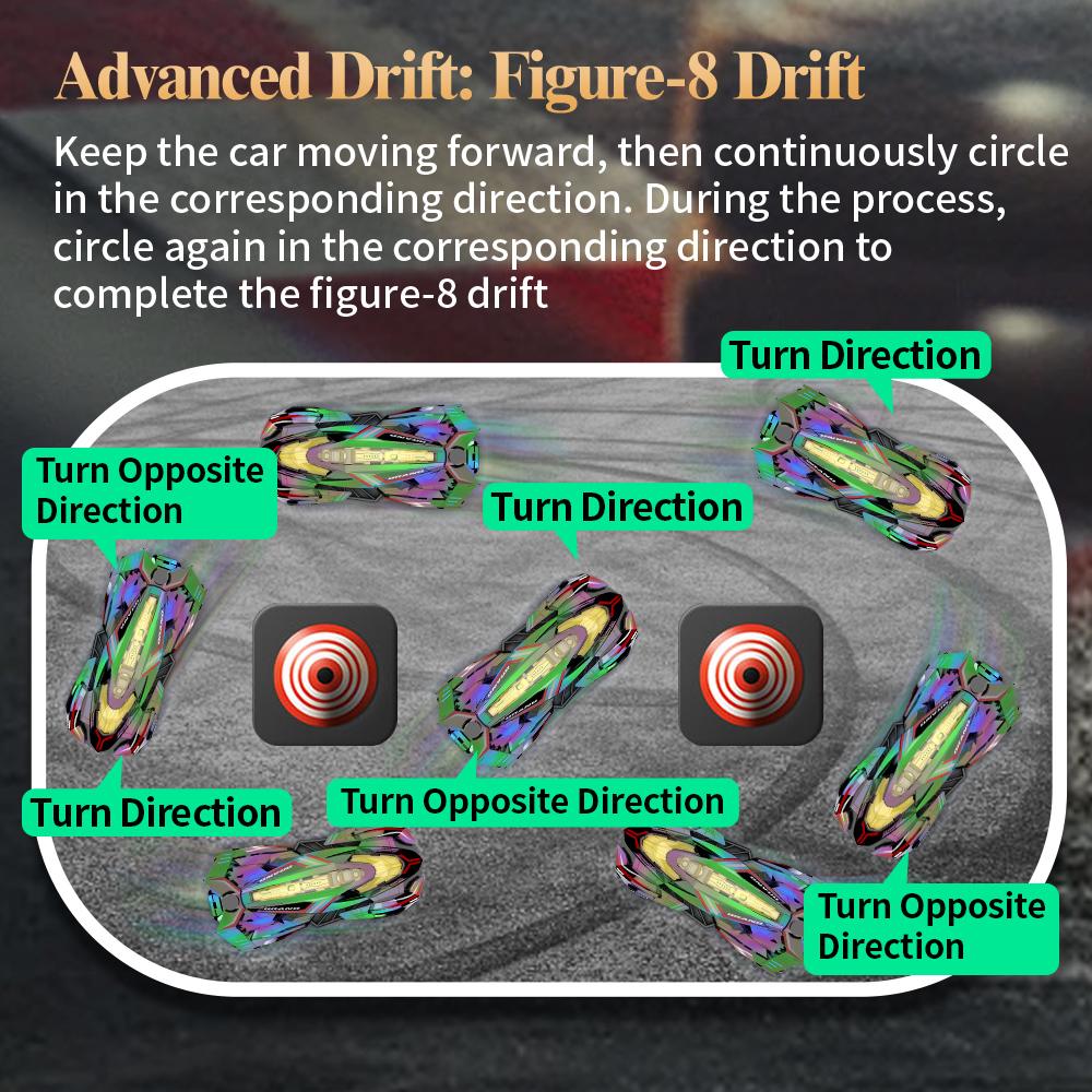 non-toxic JJRC 2.4G RC Racing Drift Car Dazzing With Lights Spray Model Kids Toys 4WD Remote Control High Speed Vehicle children Birthday Gift