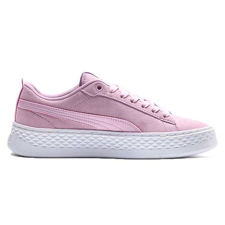 PUMA Smash Platform Sd 'Pink' Women's (Unisex) Skate Shoes 366488 06