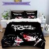 Chemical Romance Artwork Print 3Pcs Bedding Setduvet Cover With 2 Bedropillowcase Home Birthday Gift