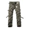 Мужские повседневные брюки, спортивные брюки для активного отдыха на весну и осень, рабочие брюки из хлопка с множеством карманов