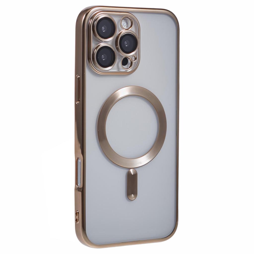For iPhone 16 Pro Case Compatible with MagSafe Full Camera Protection TPU Phone Cover