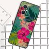 Tropical aloha Hibiscus  pattern For OPPO Reno 8 7 Lite 8T 10 11 12 13 14 Pro 11F 12F 13F 14F OPPO Find X9 X8 X5 X6 Pro Case