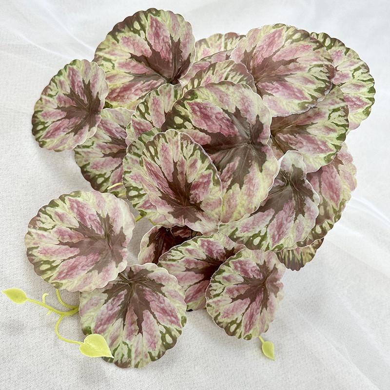 Bonsai Greenery Faux Featuring Maple And Alocasia Leaves For Hotel Decorate Room