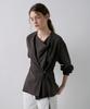 LAMEREI Drape Belted Shirt[Lmbfspsh318]-3Color
