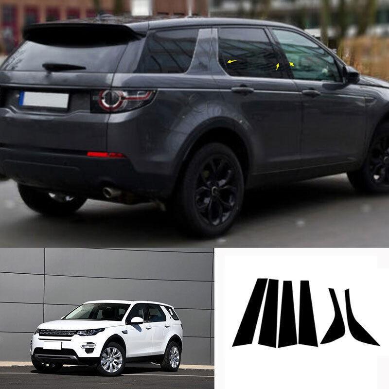 For Land Rover Discovery Sport 2015-2019 Gloss Black Window BC Pillar Cover Trim