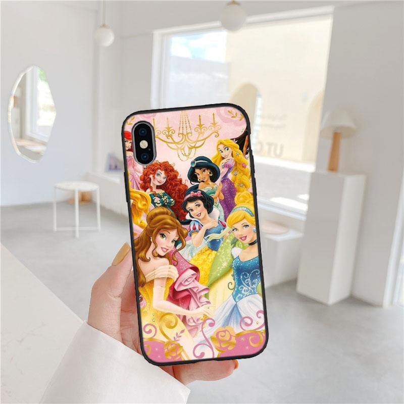 CJ42 Мягкий чехол для телефона Disney Princess для Samsung Galaxy Note 10 20 S23 S24 S25 Ultra FE Plus Edge Lite A02S A35 A07 A17