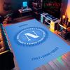 Ковер с логотипом SSC Napoli для гостиной, спальни, дома, украшение дивана, нескользящий коврик для игр детей