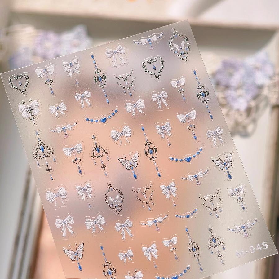 Ferro Minimalist Hot Stamping Nail Stickers M943