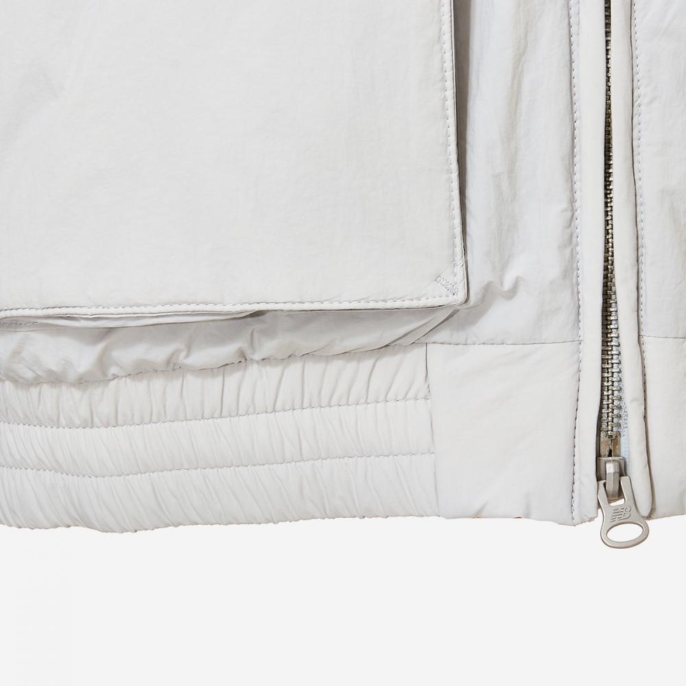 New Balance Джемпер Uni Out Pocket Padded Nbnqc42833 16 светло-серый