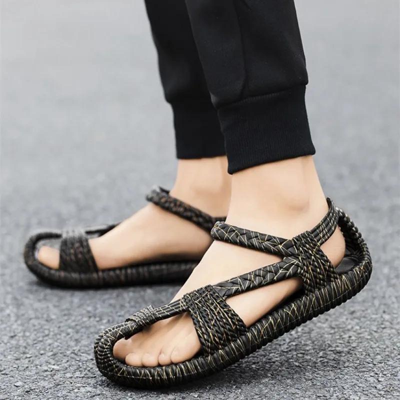 Ultralight Male Shoe with Platform Height Buy Cheap Liquidation Color Summer 2025 New Arrival Sale Luxury Designer Men's Sandal