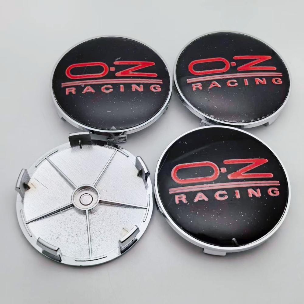 4 шт. Логотип OZ Racing Эмблема Колпачки на центр колес автомобиля 68 мм Зажимы 63 мм Колеса Колпачок ступицы Значок O.Z Колпачки дисков Пылезащитный чехол Автомобильные аксессуары