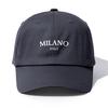 1 шт. Бейсболка с принтом MILANO для взрослыхМинималистичный Ретро Стиль Повседневная Мягкая Регулируемая Кепка ПапыИдеально В Качестве Подарка