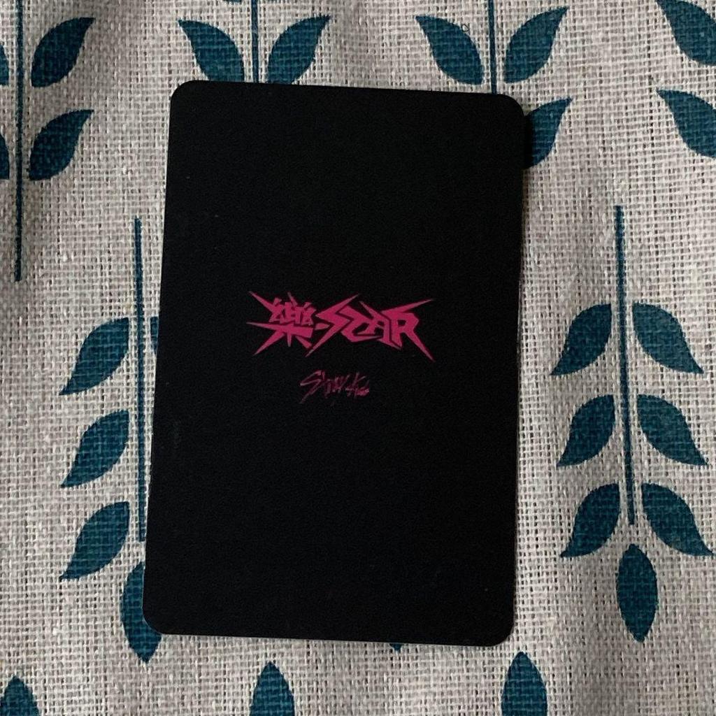 [Б/У] StrayKids RakuSTAR Ограниченная карточка Санока Сынмина, 2-я неделя