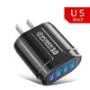 Зарядное устройство USB с 4 портами Quick Charge 3.0 48 Вт Адаптер для телефона для iPhone Xiaomi Вилка EU/KR/AU Портативное настенное мобильное быстрое зарядное устройство