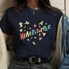 Новая горячая мода Heartstopper Regiment Printed T-Shirt Женская мода Повседневная персонализированная Heartstopper Round Neck T-Shirt Shirt