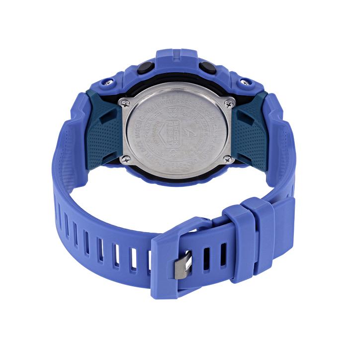 Casio Мужские кварцевые часы GBD-800-2 из смолы, водонепроницаемые 200 м, ударопрочные, цифровые