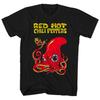 26 Red Hot Chili Peppers Огненный Кальмар Футболка Мужская Лицензированная Рок-н-Ролл Музыка Черная Унисекс Футболка
