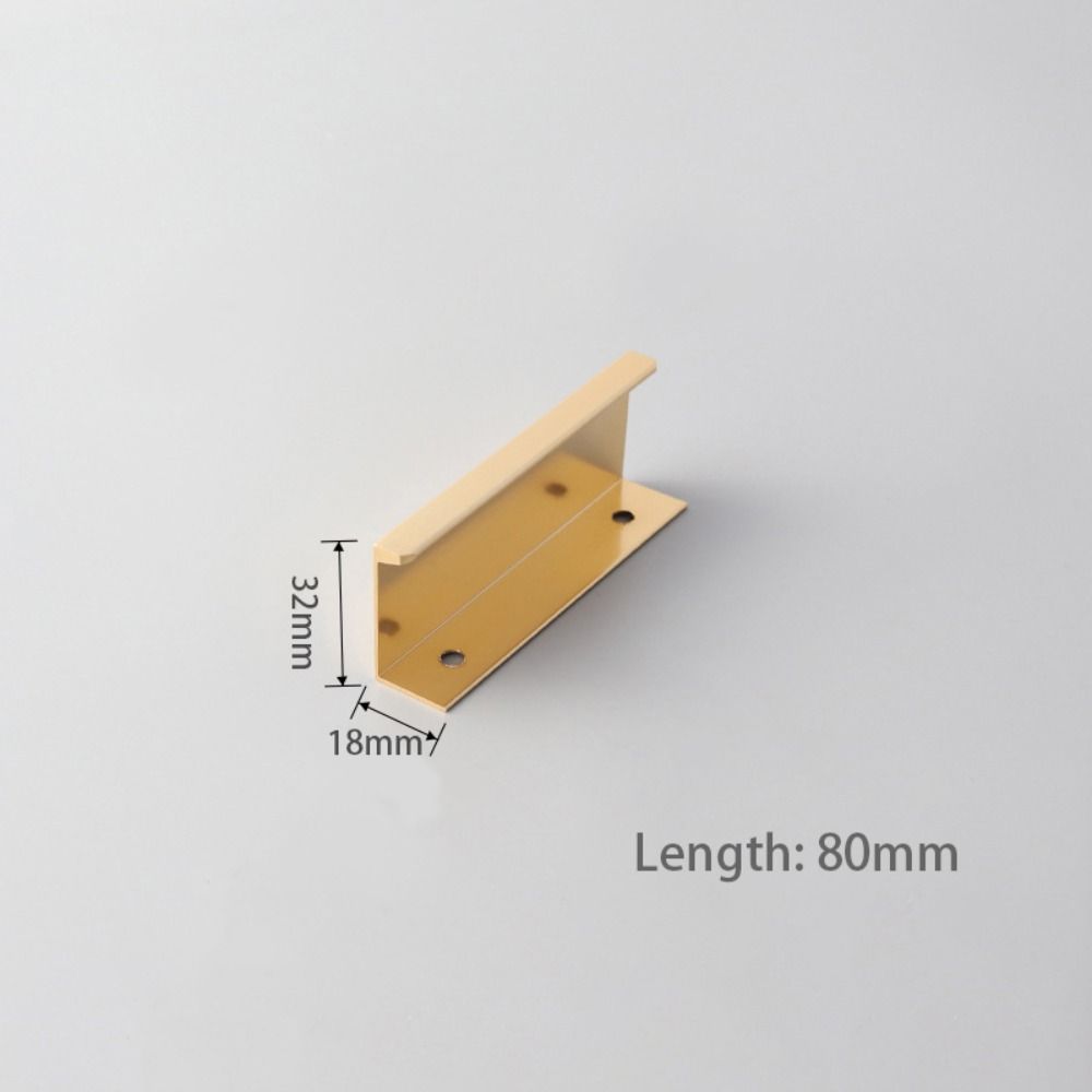 Врезная скрытая ручка для шкафа, мебельная фурнитура, ручки для шкафа, новая ручка для гардероба