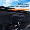 For BMW 5 series i5 G60 2024-2025 Car black glasses case roof sunglasses frame  sunglasses storage clip interior accessories