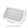 Acrylic Cosmetic Storage Box Lips Gloss Stand, Nail Polish Organizer Makeup Holder for Brushes