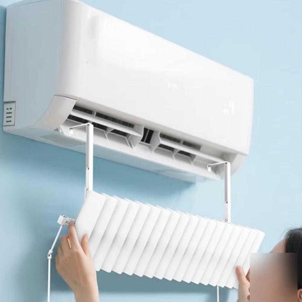 Universal Air Conditioner Windshield Wall-Mounted Airflow Control Baffle Household