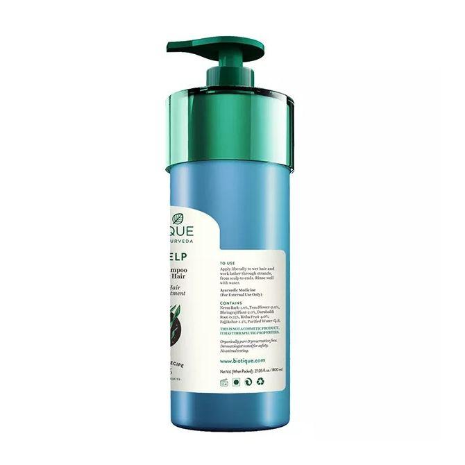 Шампунь против выпадения волос (800 мл), Bio Kelp Protein Shampoo for Falling Hair,  Biotique