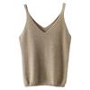 Women's V-Neck Slim-Fit Wool Camisole - Autumn/Winter 2025 Collection