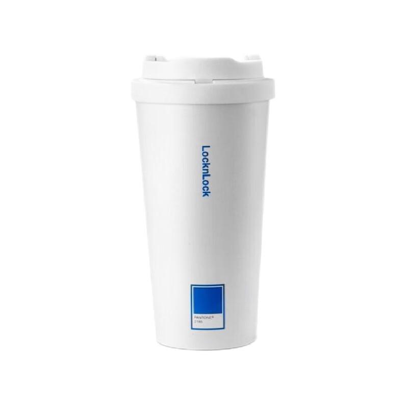 Lock & Lock Ceramic Insulated Straw Coffee Tumbler