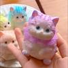 Мультяшная кукла-кошка, игрушка-сжималка, животное, кошка, игрушка-фиджет, ролевые игры, симуляция, игрушки-сжималки для взрослых