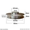 A-type Single Groove V-Belt Drive Pulley for Motor