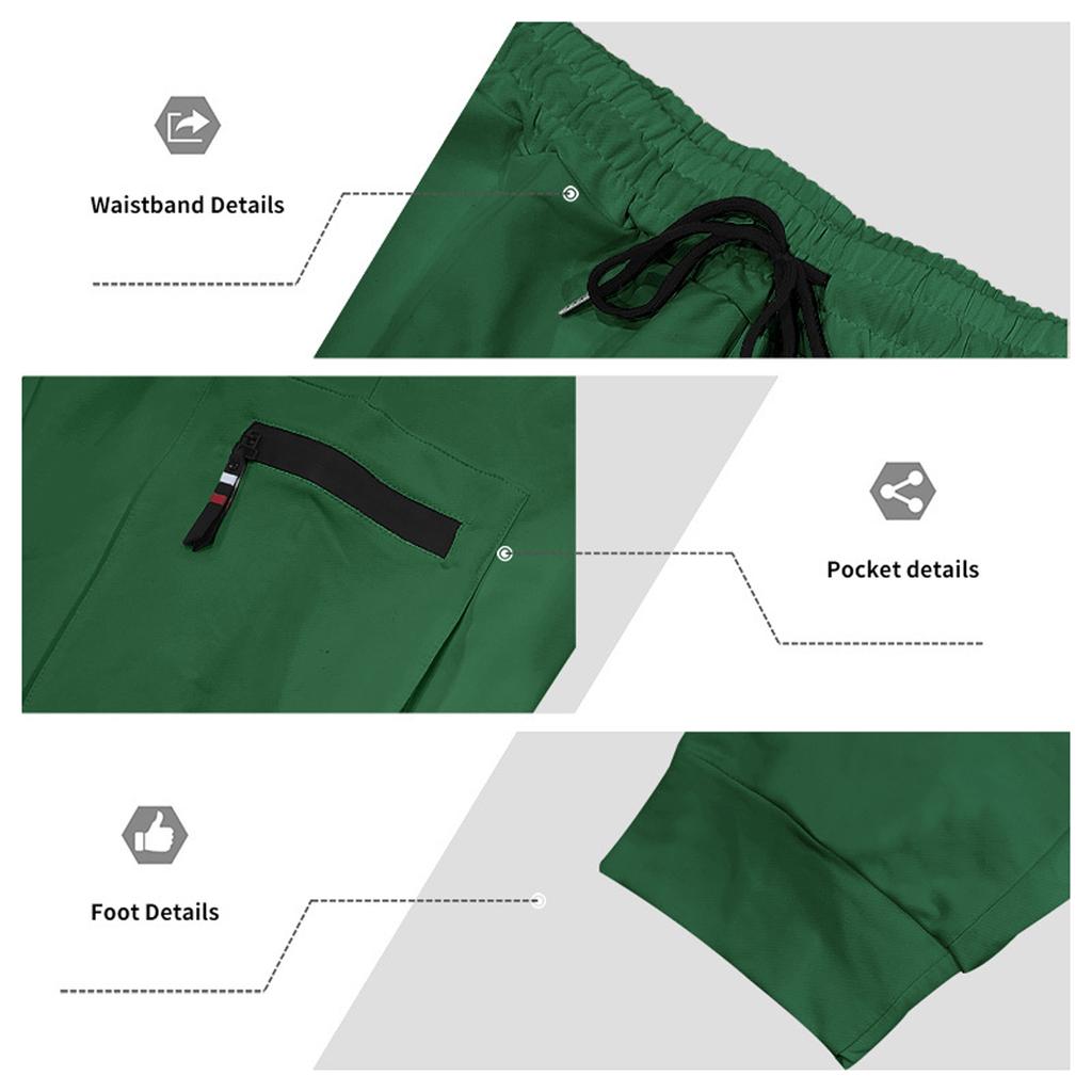 Мужские спортивные штаны карго Эластичные штаны с поясом и карманами Мешковатые штаны джоггеры на кулиске