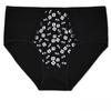 Underwear Women Panties Cotton Mid Rise Flowers Print Sexy Briefs Plus Size Ladies Knickers for Women 6 PCS/LOT