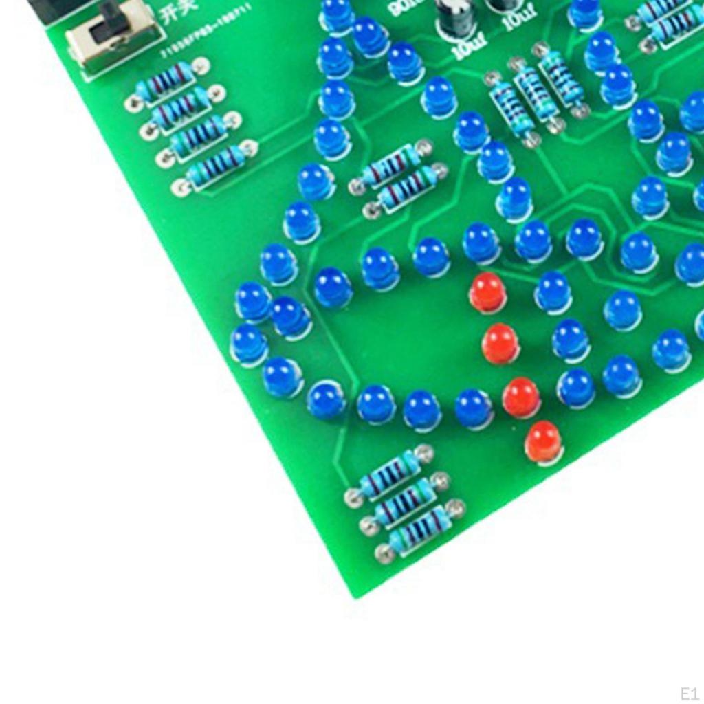 DIY Колокольчик ветра Забавный электронный набор Практика Светодиоды Качающийся Музыка ветра Сборка DC 3-5В Обучение Обучающий