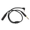 6.35mm Stereo Y Splitter Cable 6.35mm Stereo Female Jack To 6.35mm Dual Channel Male and 3.5mm Male