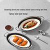 COOKER KING 304 Stainless Steel Oval Fish Steamer Pot
