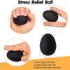Silicone Hand Grip Ball Egg Gym Fitness Finger Heavy Exerciser Strength Muscle Recovery Gripper Trainer Stress Reliever Squeezer