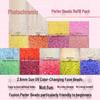 Fuse Beads Fusion Beads Set: 2.6mm Glow, Pearlescent, Jelly, Color-Change, Temperature-Change