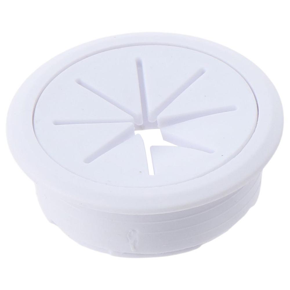 2 шт. Пластиковые люверсы для стола, круглые отверстия для проводов, прочная крышка для офиса