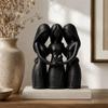Desk Ornaments Family Sculpture 3D Printed Sisters Friendship Statue  Mother Daughter Gift