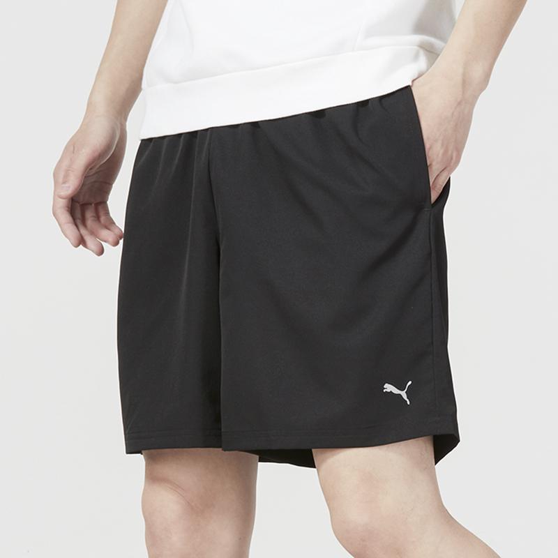 Новые спортивные шорты PUMA мужские черные 520772-01