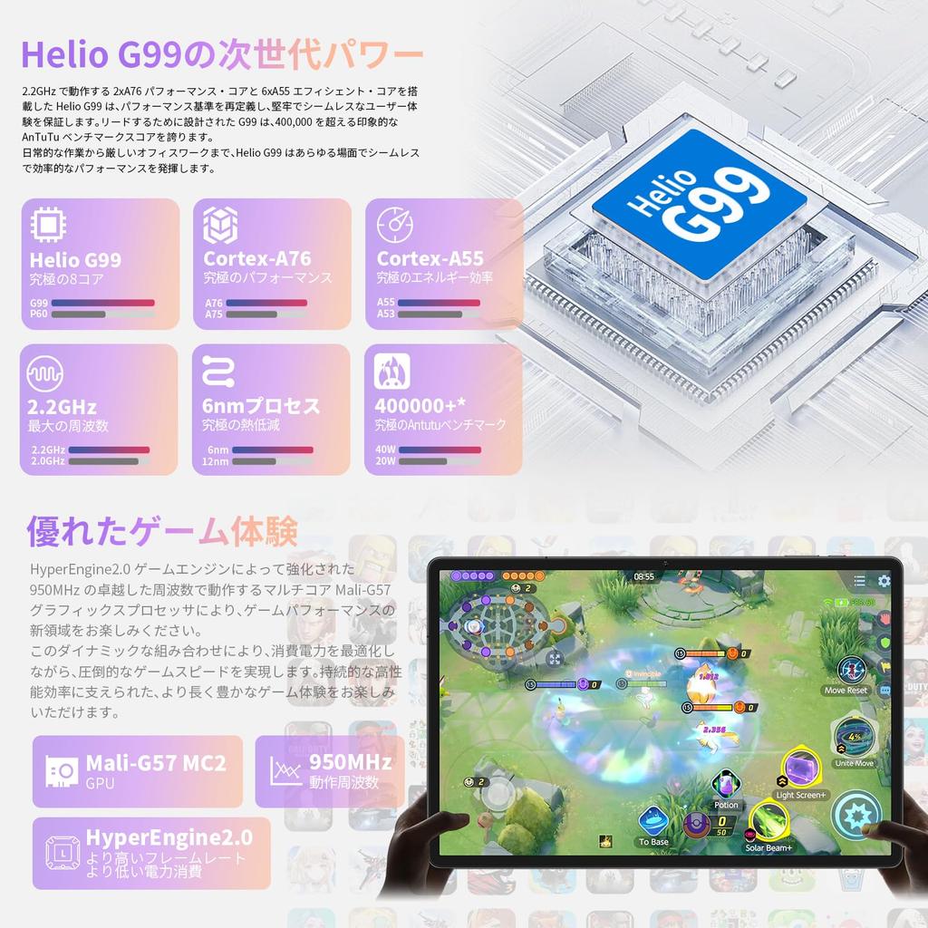 First Release Tablet 13 TECLAST T65 Max Android 14 Tablet Helio G99 8 Core CPU FHD IPS Screen Widevine L1 Certified 4G LTE Android 14 Tablet SIM Free